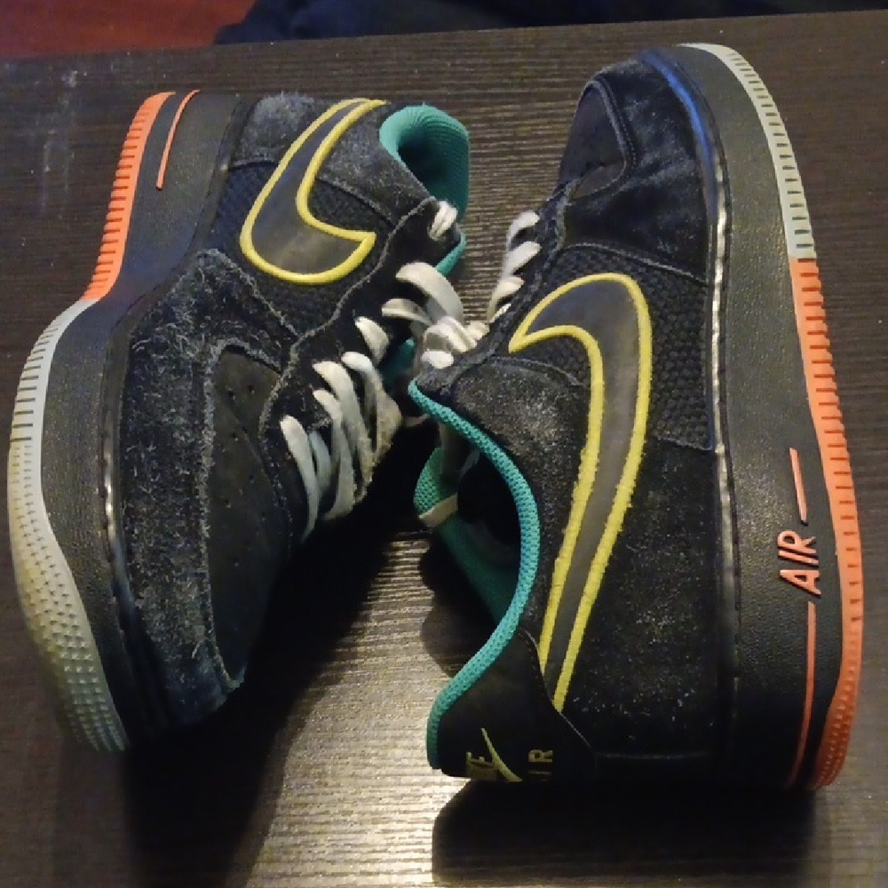Nike Air Force 1 Low Rare "Peace And Unity" (2021) M9.5/W11 Fair Condition - Picture 8 of 10